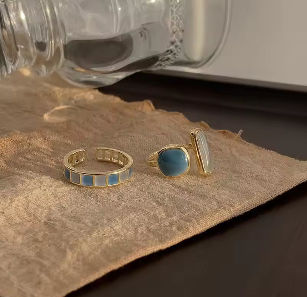 Ajustable Band Fashion Rings Set - Sav's Store