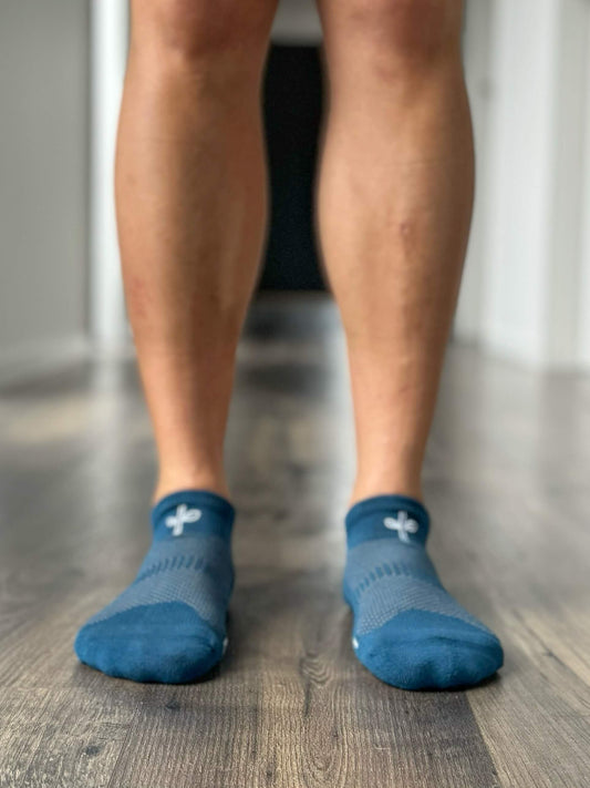 Organic Cotton Ankle Sock - Cobalt - Sav's Store
