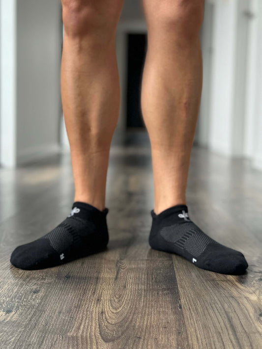 Organic Cotton Ankle Sock - Ebony - Sav's Store