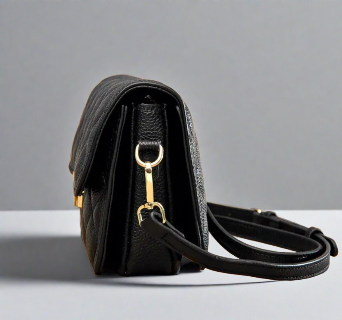 Jasmine Shoulder Bag - Black (Pre-order) - Sav's Store