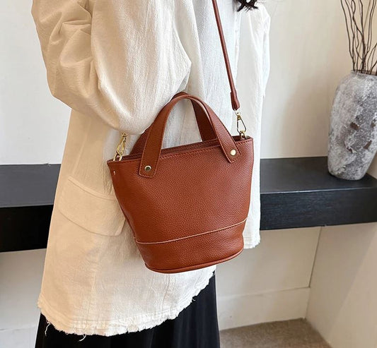 Daily bucket bag - Earthy Brown - Sav's Store
