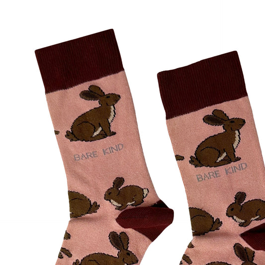 Save the Hares Bamboo Socks - Sav's Store