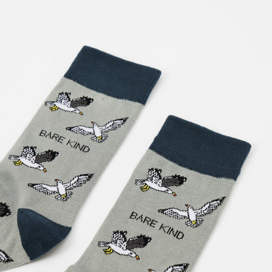 Save the Seagull Bamboo Socks - Sav's Store