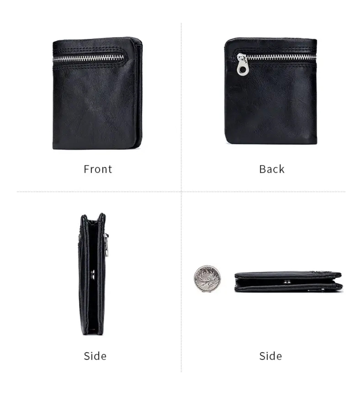 Slim Wallet - Black - Sav's Store