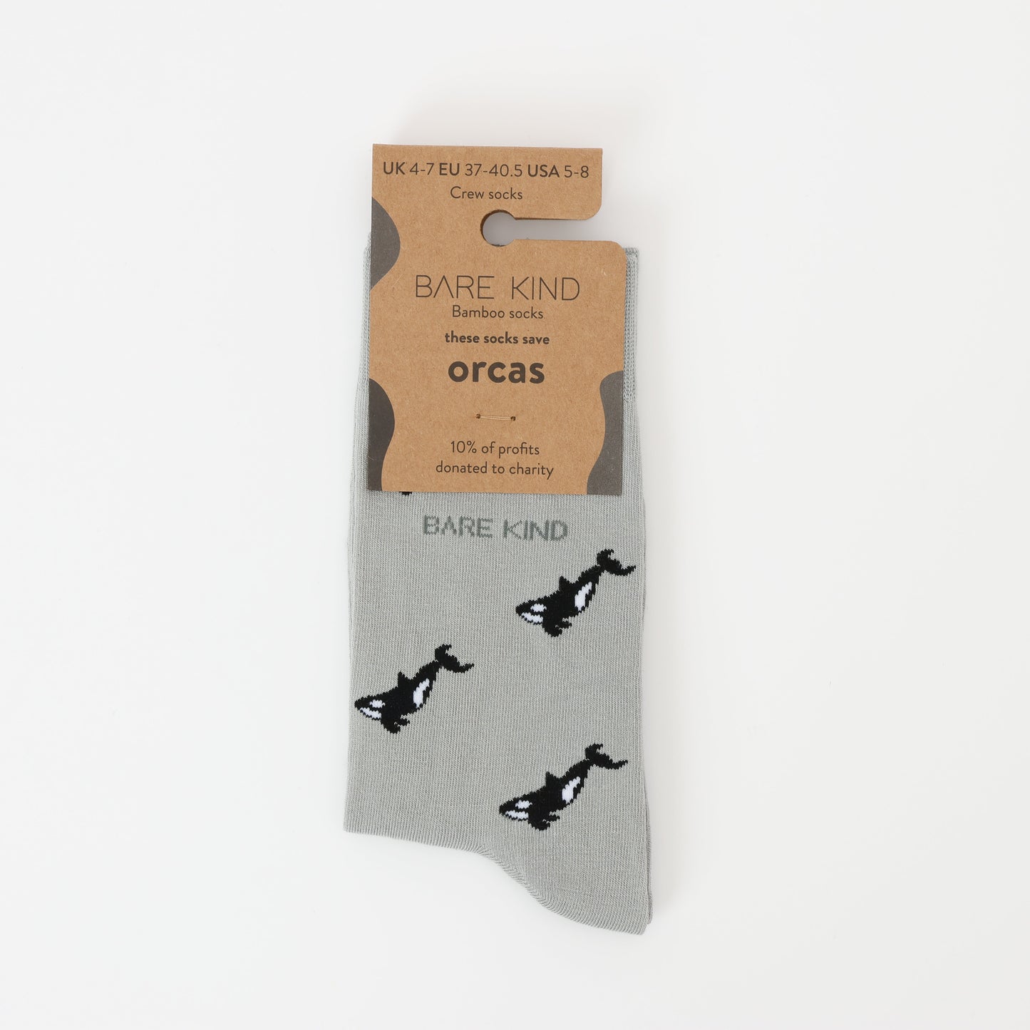 Save the Orca Small Motif Socks - Sav's Store