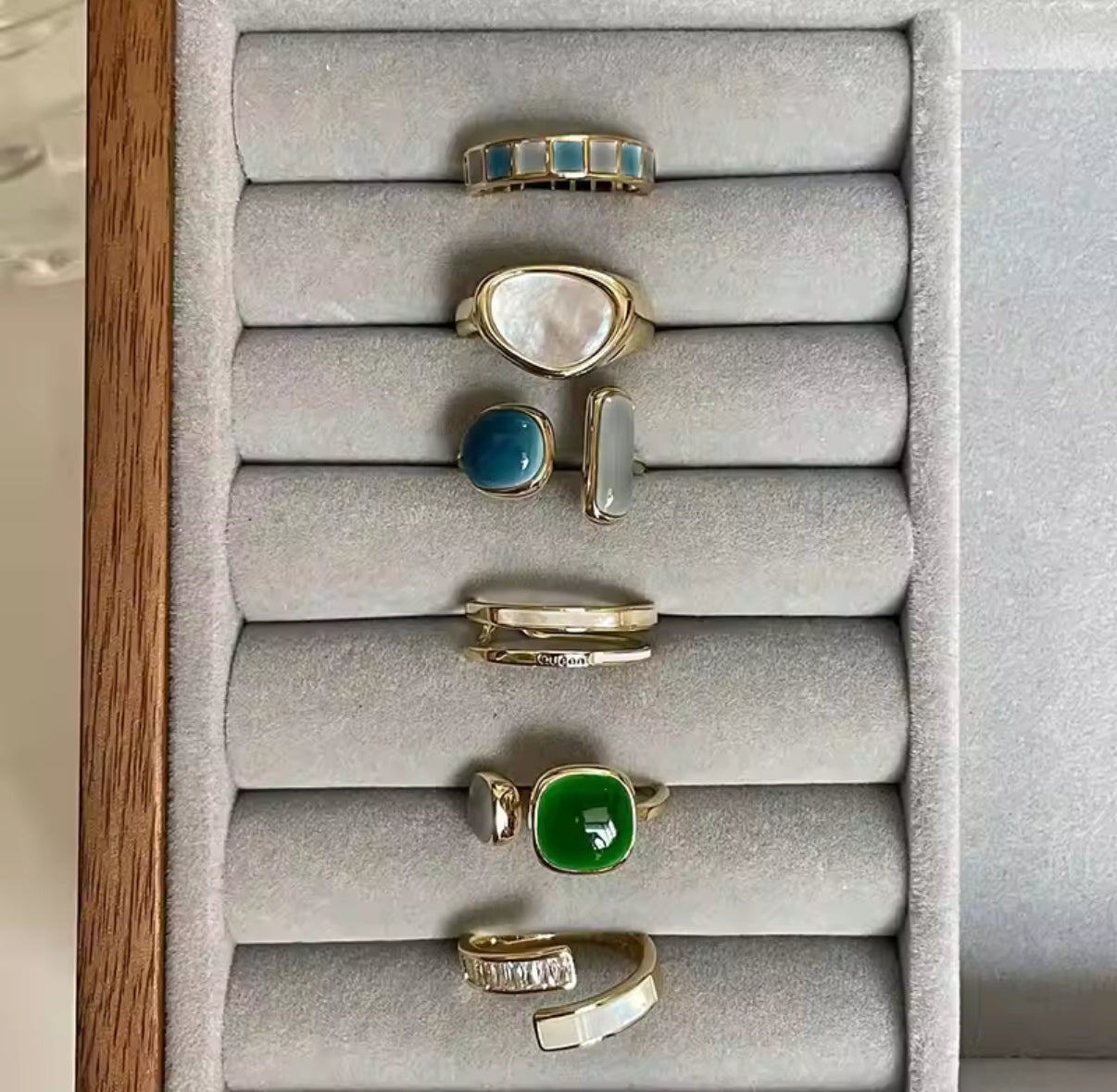 Ajustable Band Fashion Rings Set - Sav's Store