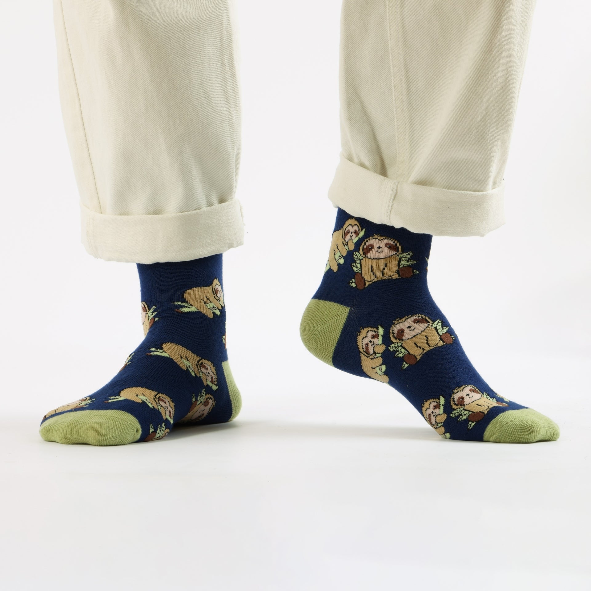 Save the Blue Sloth Bamboo Socks - Sav's Store