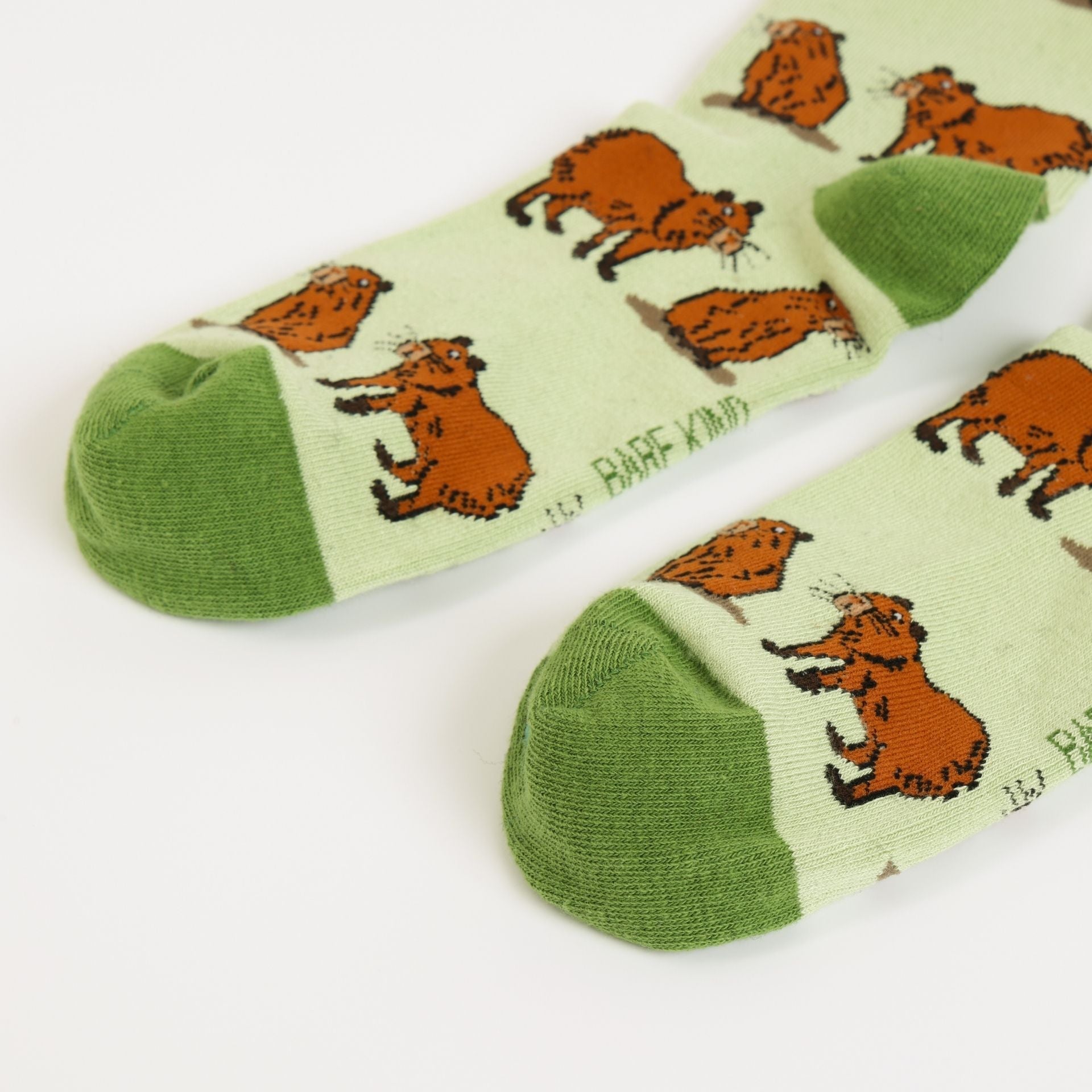 Save the Green Capybara Bamboo Socks - Sav's Store