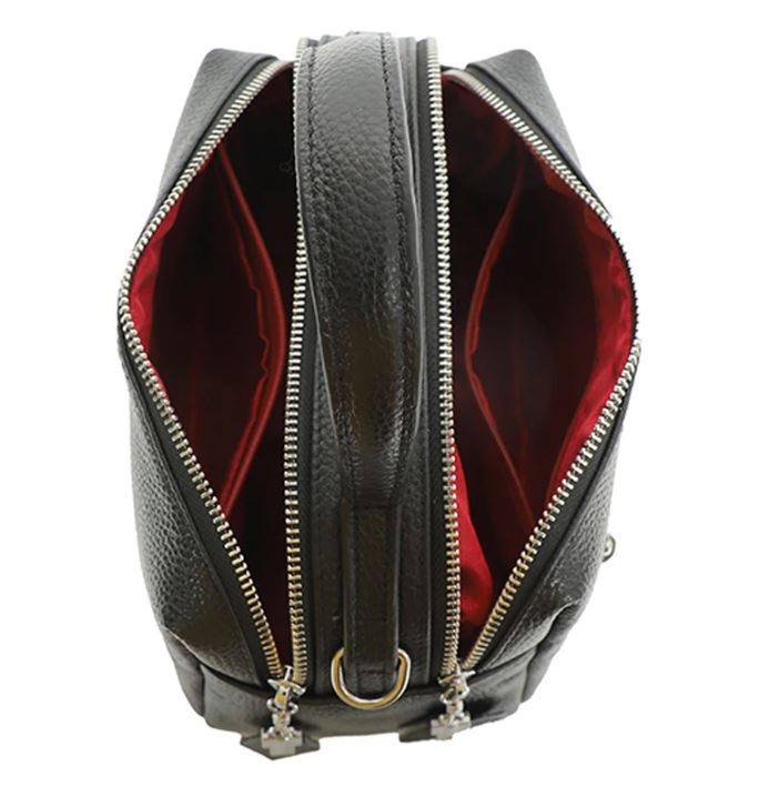 Soft leather camera bag - Black (Pre-order) - Sav's Store