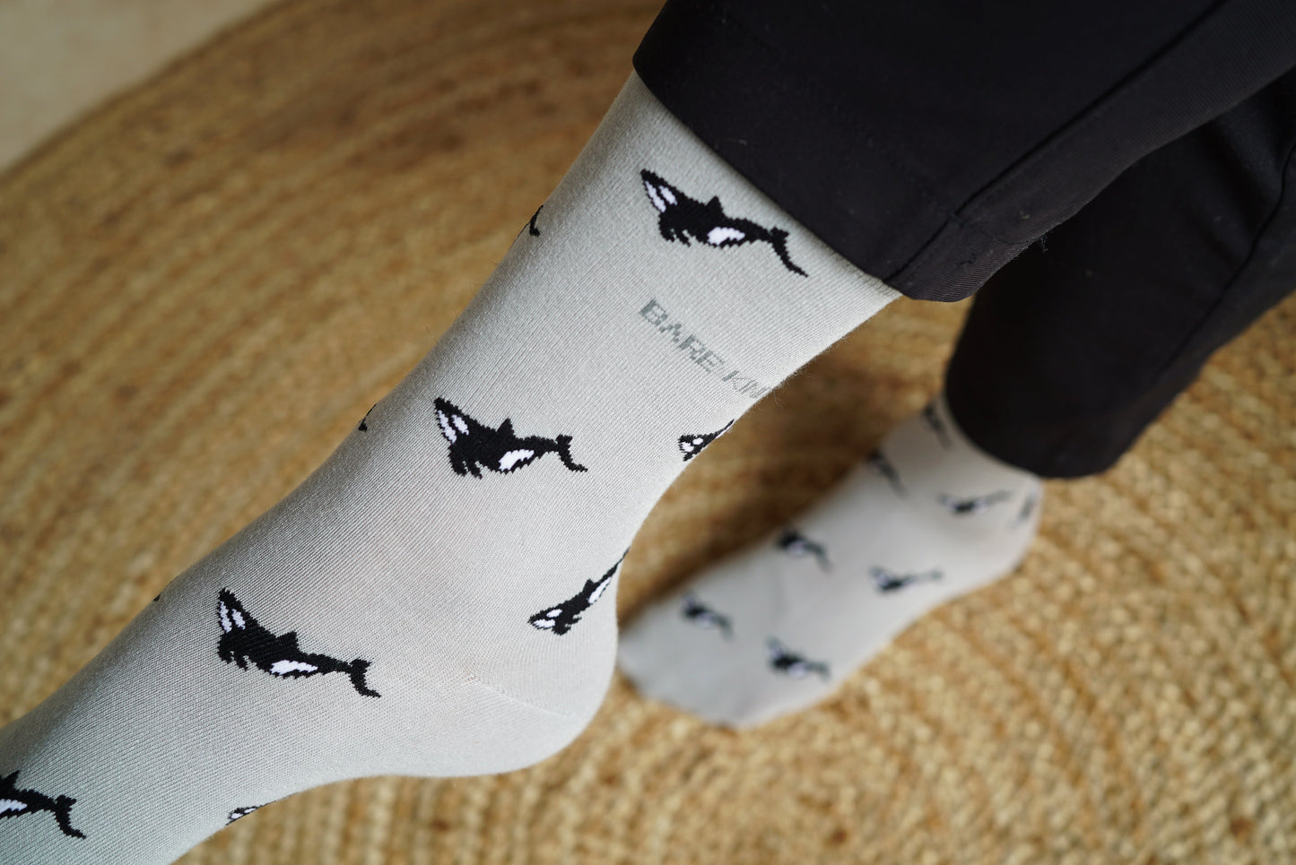 Save the Orca Small Motif Socks - Sav's Store