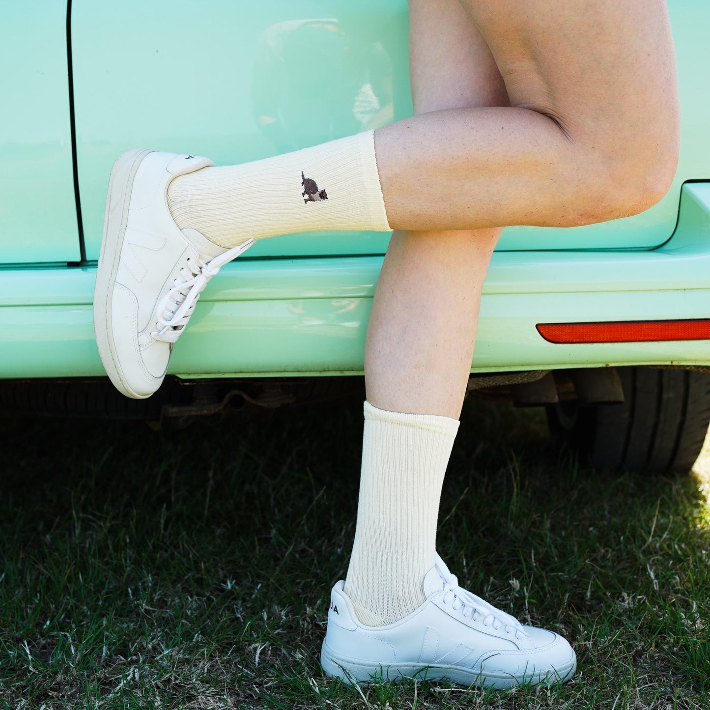 Save the Otter Ribbed Bamboo Socks - Sav's Store