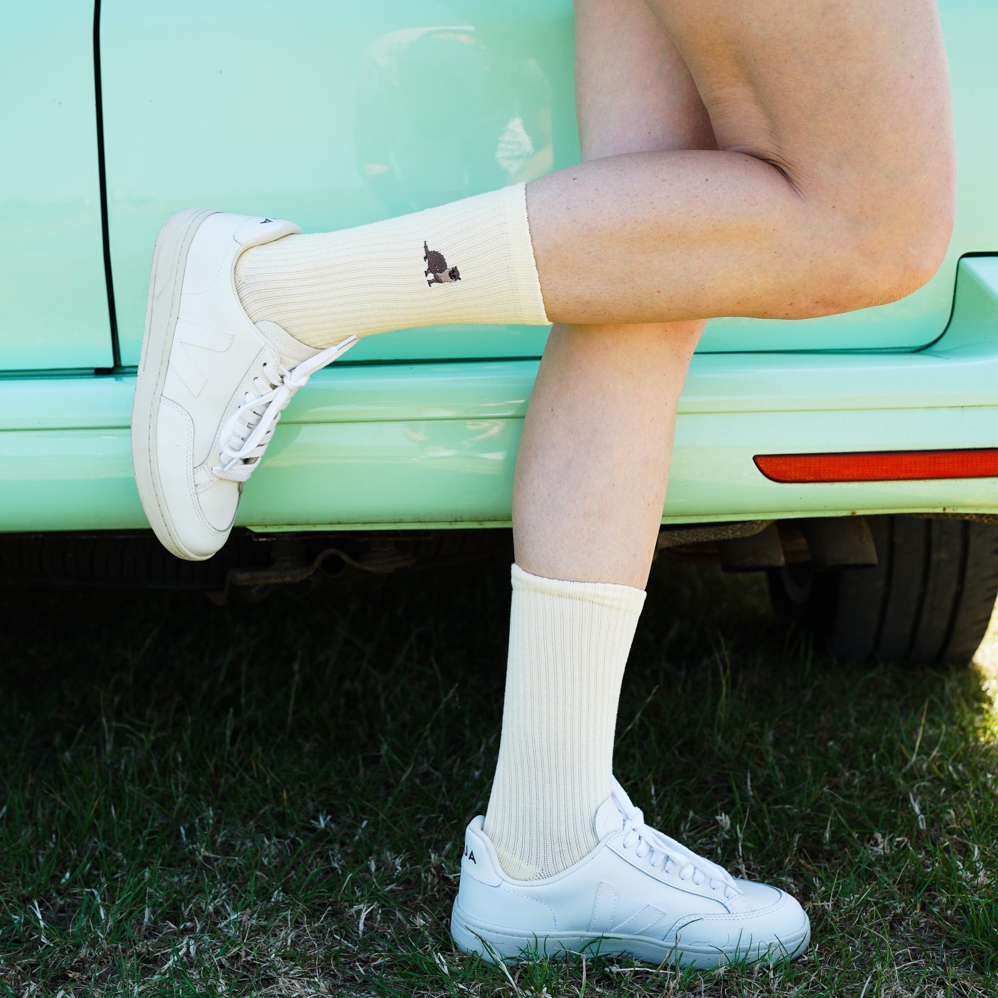 Save the Otter Ribbed Bamboo Socks - Sav's Store