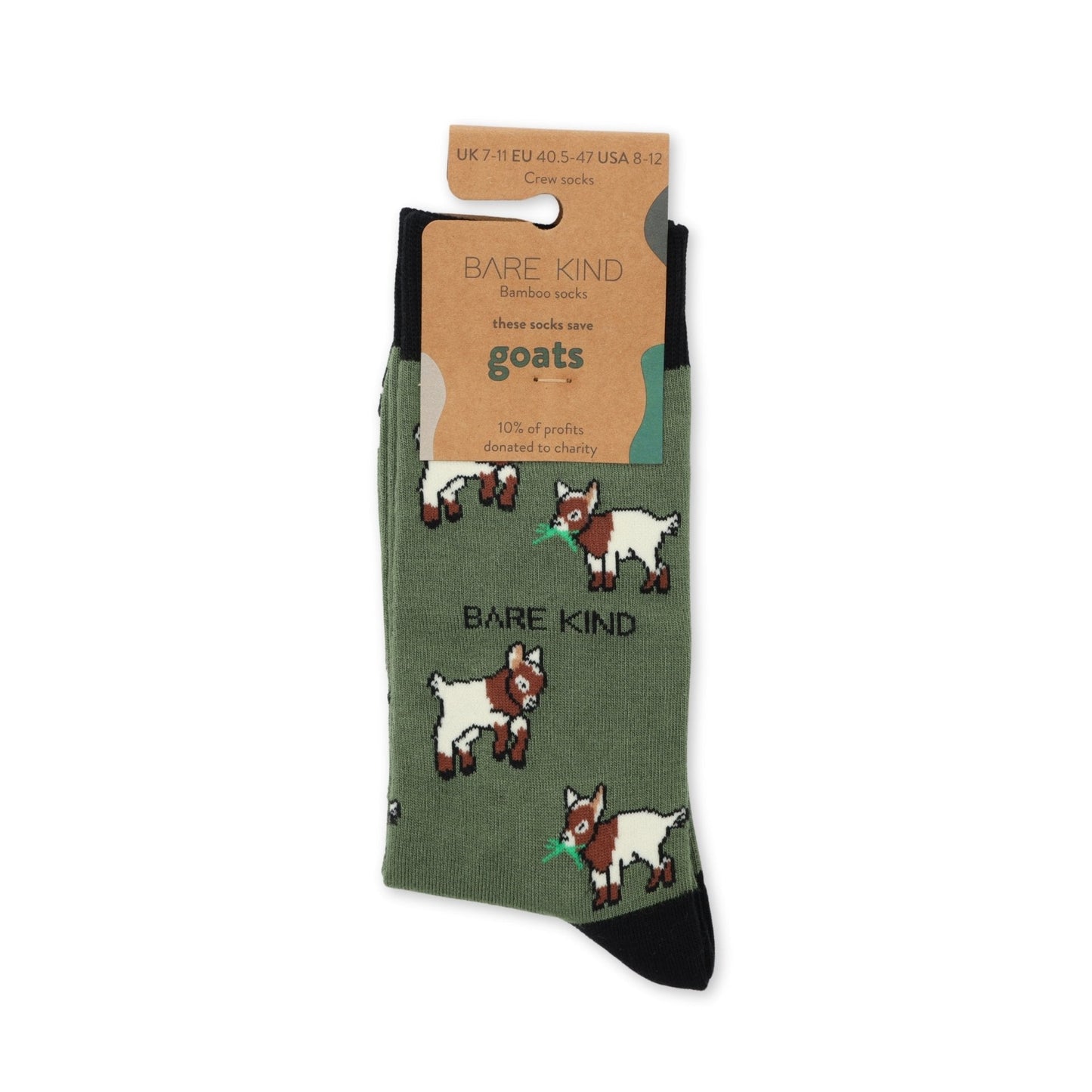 Save the Goats Bamboo Socks - Sav's Store