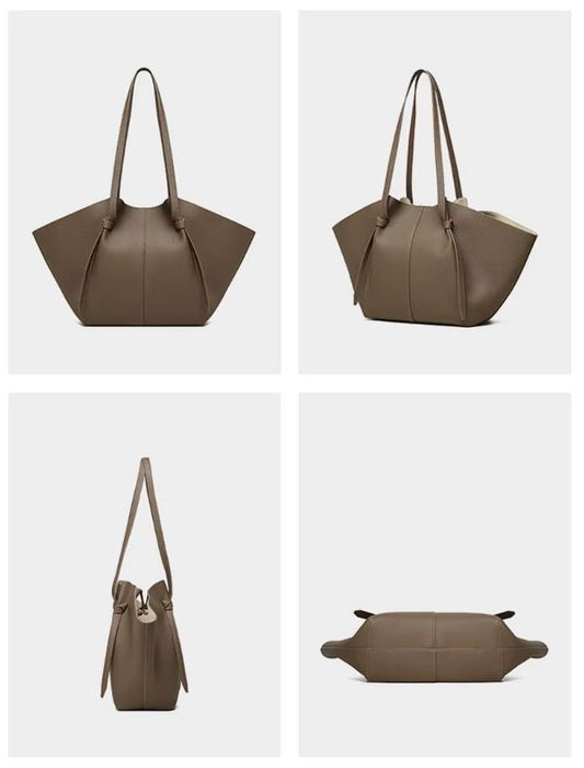 Lux Leather Bag - Coffee (Pre-Order) - Sav's Store