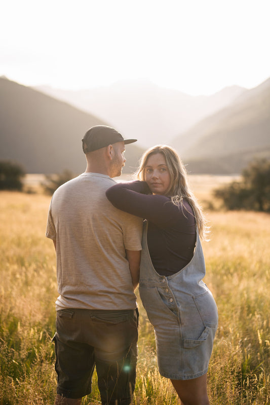 Women's OG Long Sleeve - 100% Merino Wool, Violet Smoke - Sav's Store