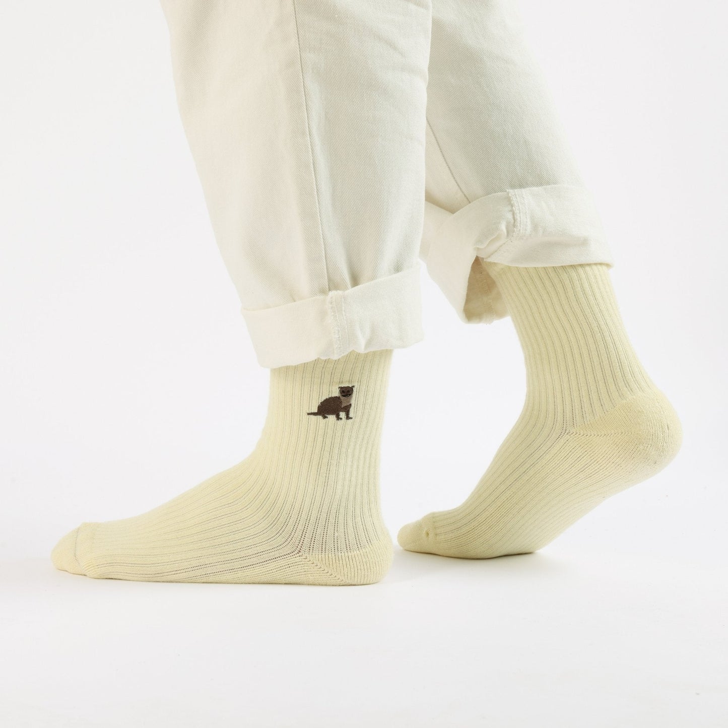 Save the Otter Ribbed Bamboo Socks - Sav's Store