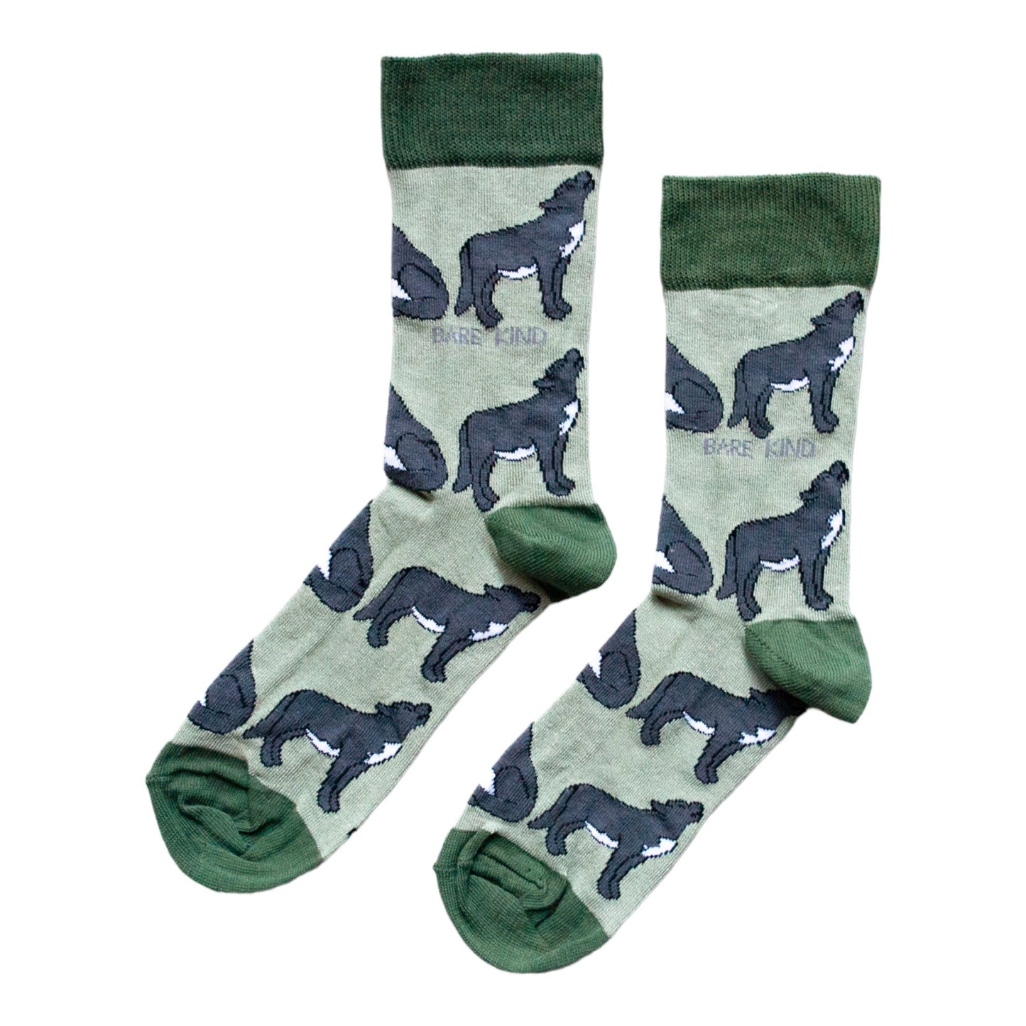 Save the Wolves Bamboo Socks - Sav's Store