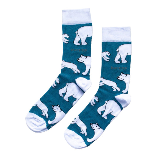 Save the Polar Bears Bamboo Socks - Sav's Store