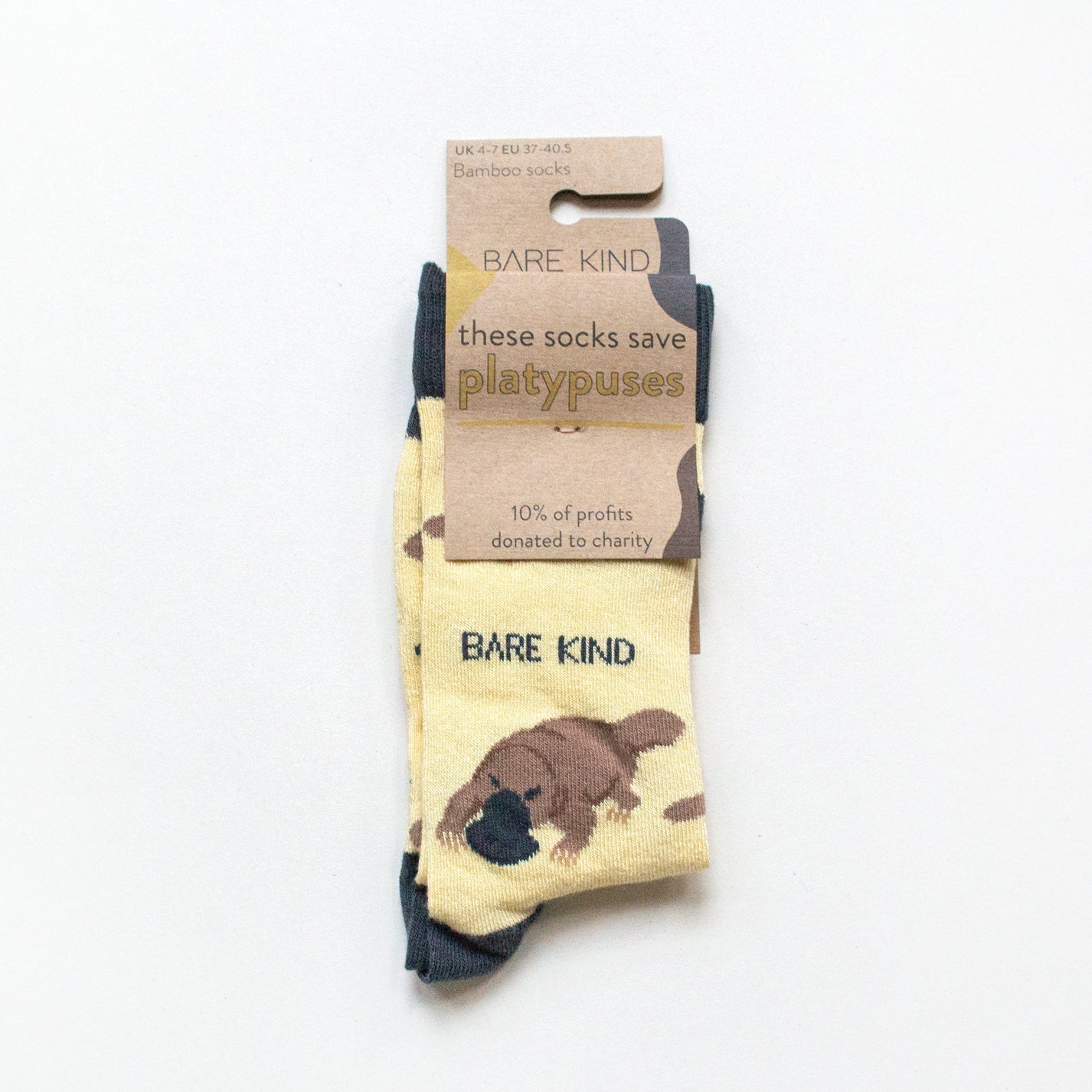 Save the Platypus Bamboo Socks - Sav's Store
