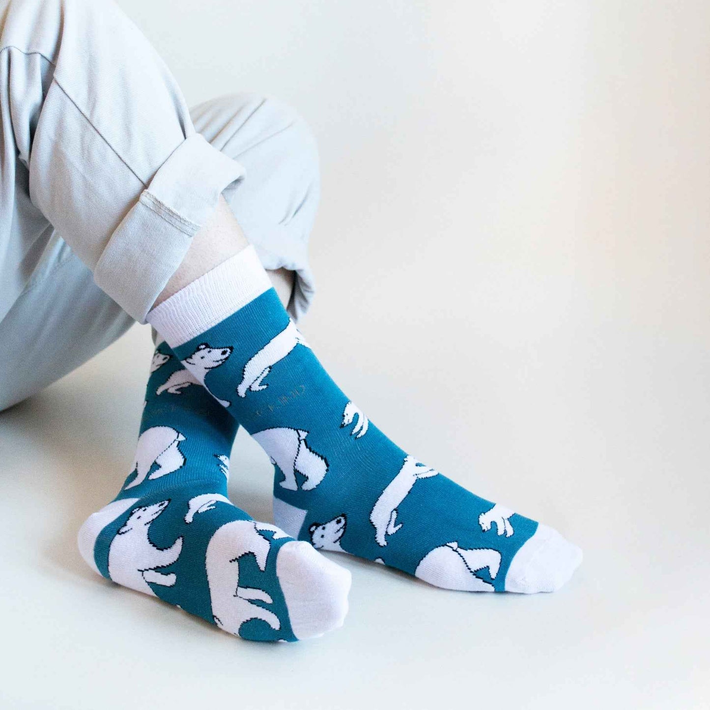 Arctic Animals Bamboo Socks Gift Box of 3 - Sav's Store