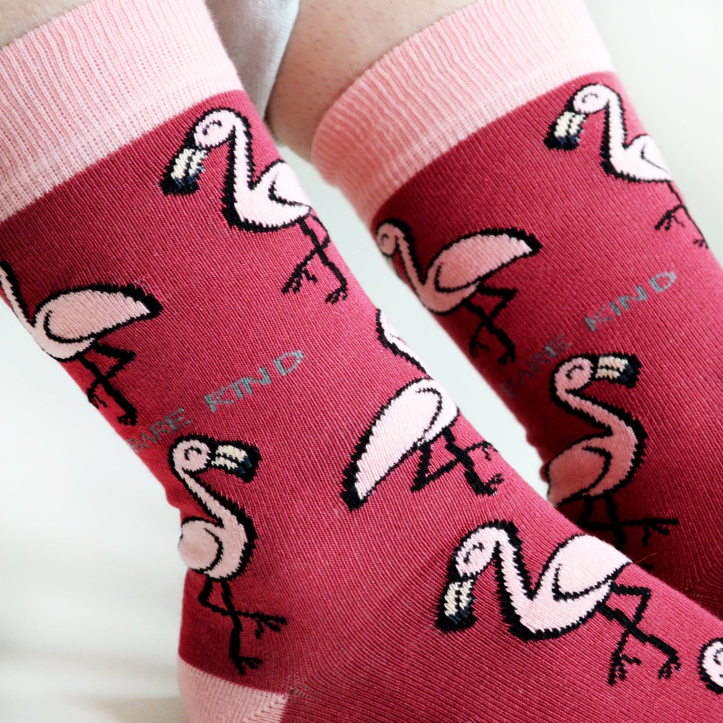 Save the Flamingos Bamboo Socks - Sav's Store
