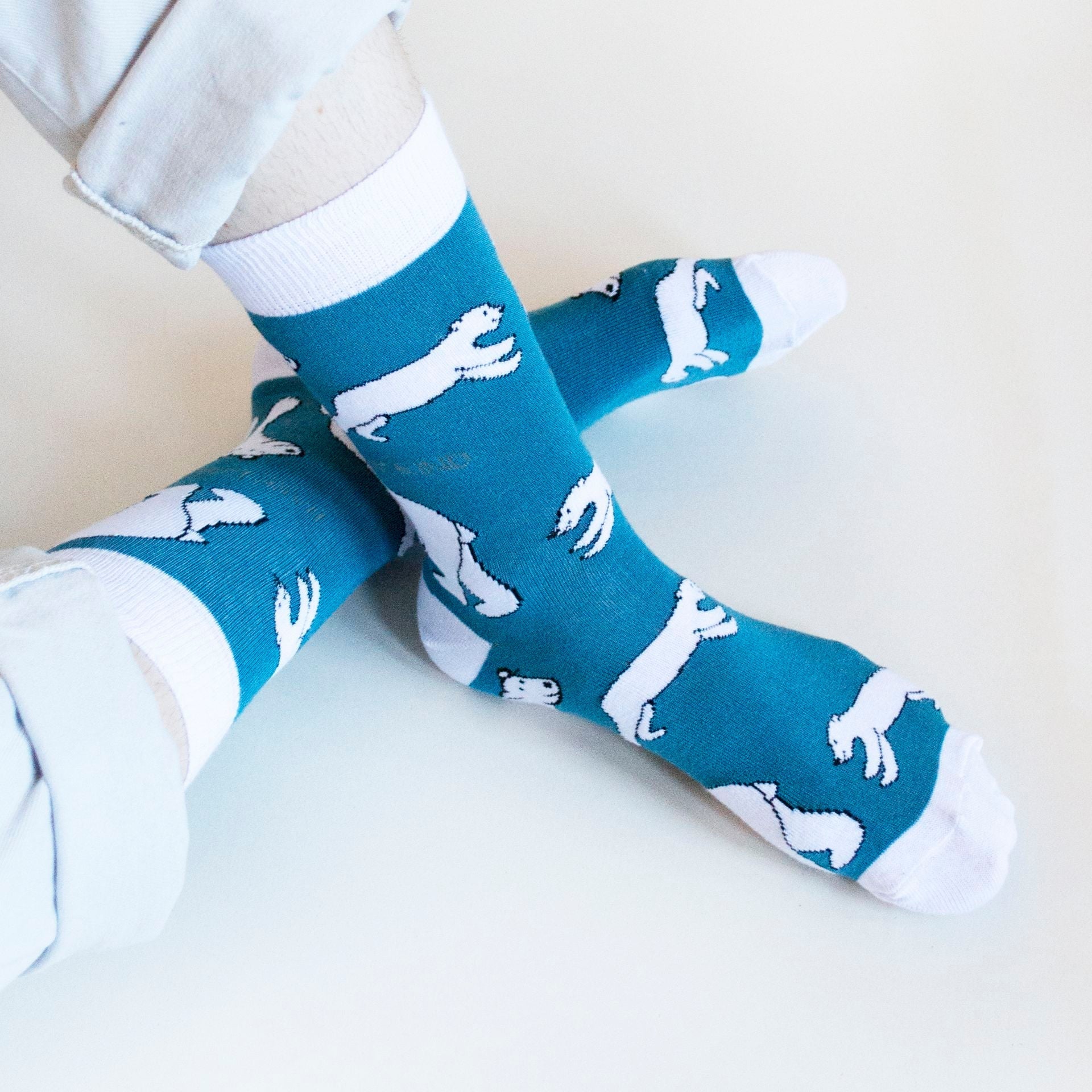 Save the Polar Bears Bamboo Socks - Sav's Store