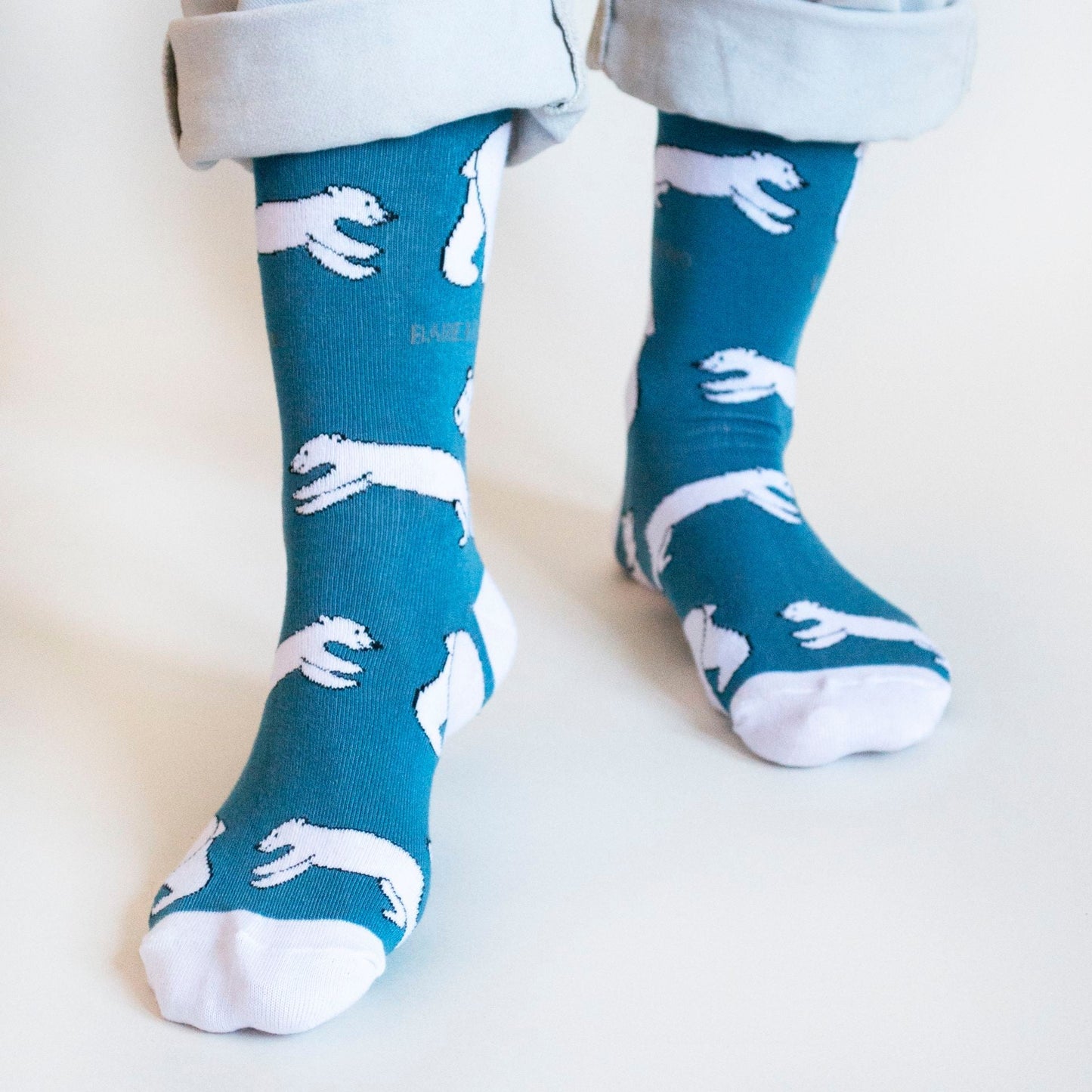 Save the Polar Bears Bamboo Socks - Sav's Store