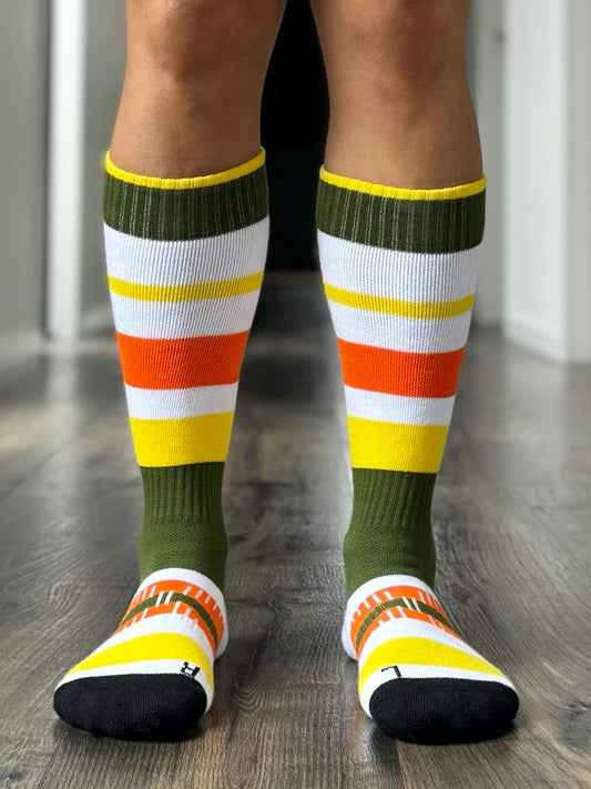 Organic Cotton Ski Sock - Happy Dance - Sav's Store