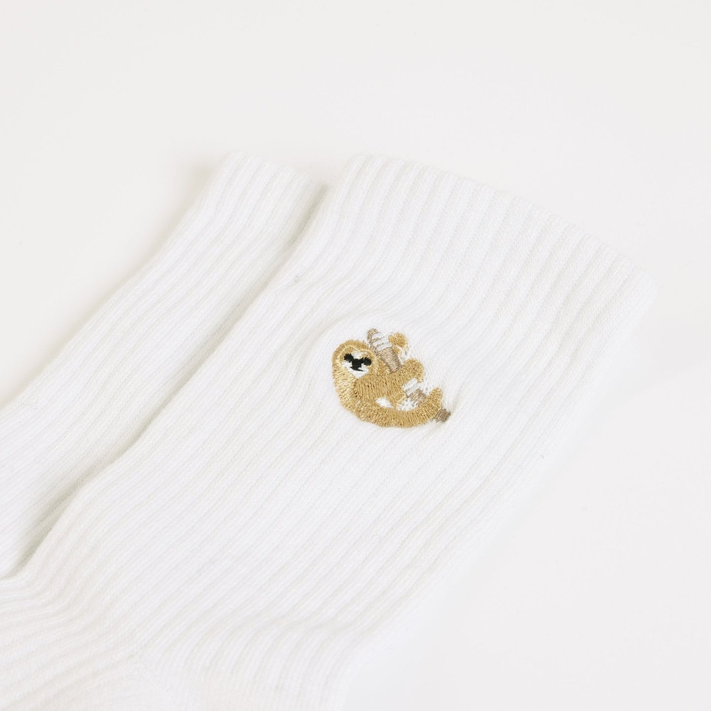 Save the Sloths Ribbed Bamboo Socks - Sav's Store