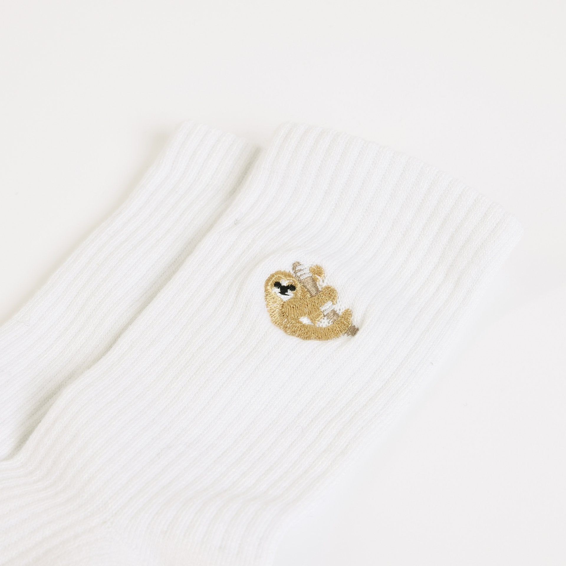 Save the Sloths Ribbed Bamboo Socks - Sav's Store