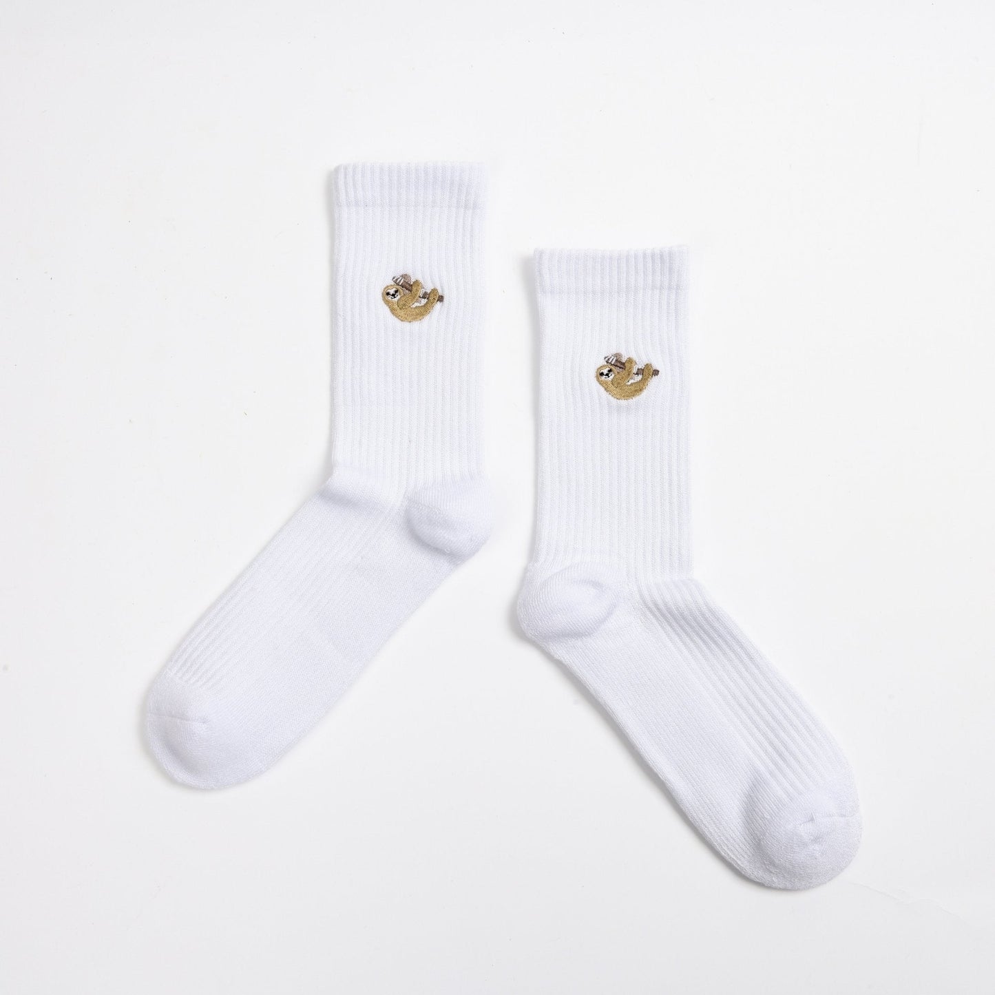 Save the Sloths Ribbed Bamboo Socks - Sav's Store