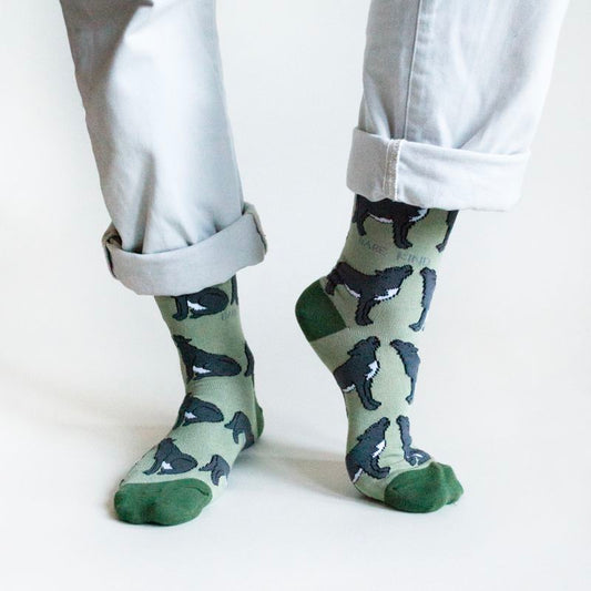 Save the Wolves Bamboo Socks - Sav's Store