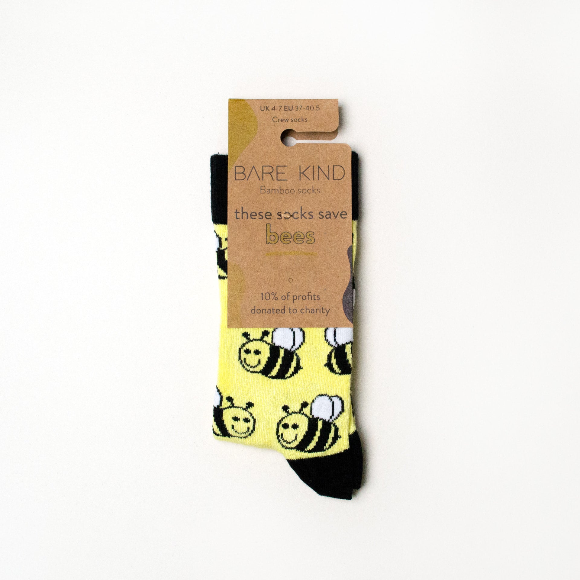 Save the Bees Bamboo Socks - Sav's Store