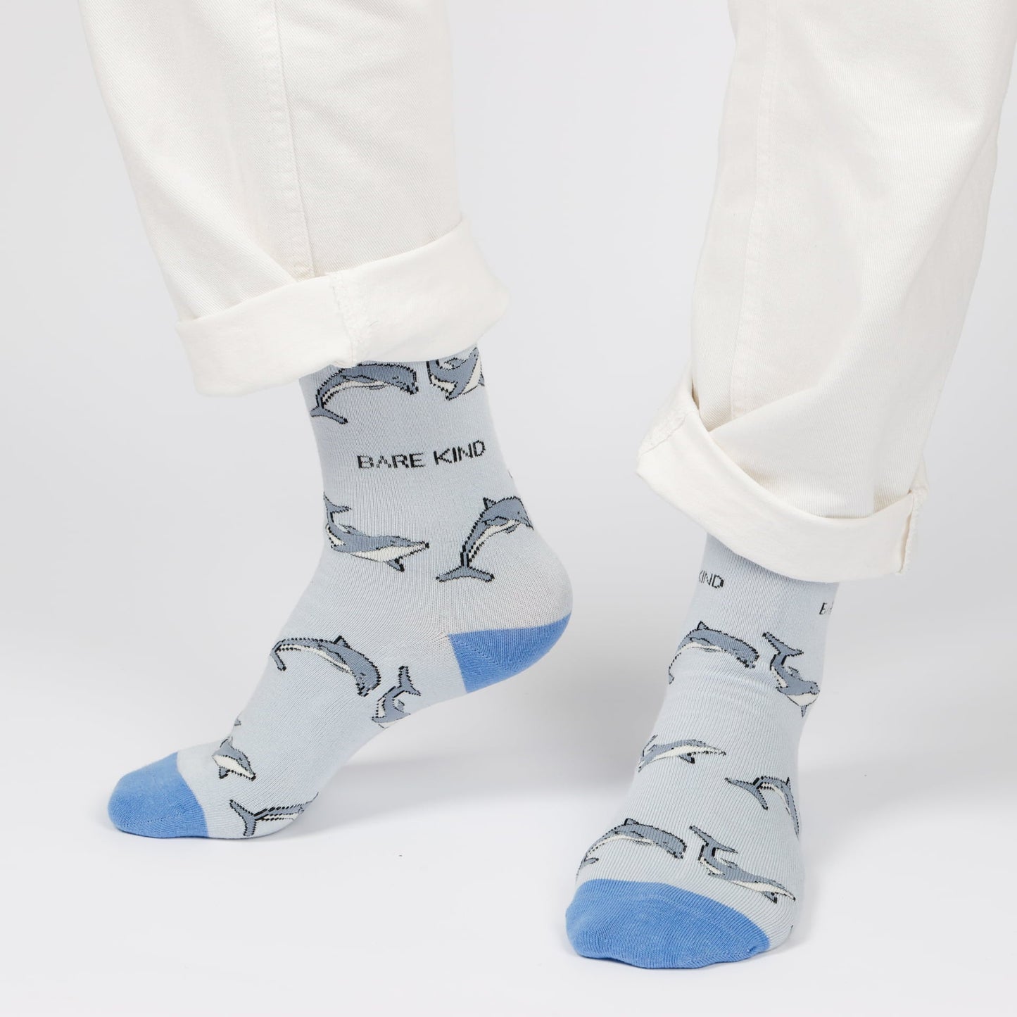 Save the Dolphin Bamboo Socks - Sav's Store
