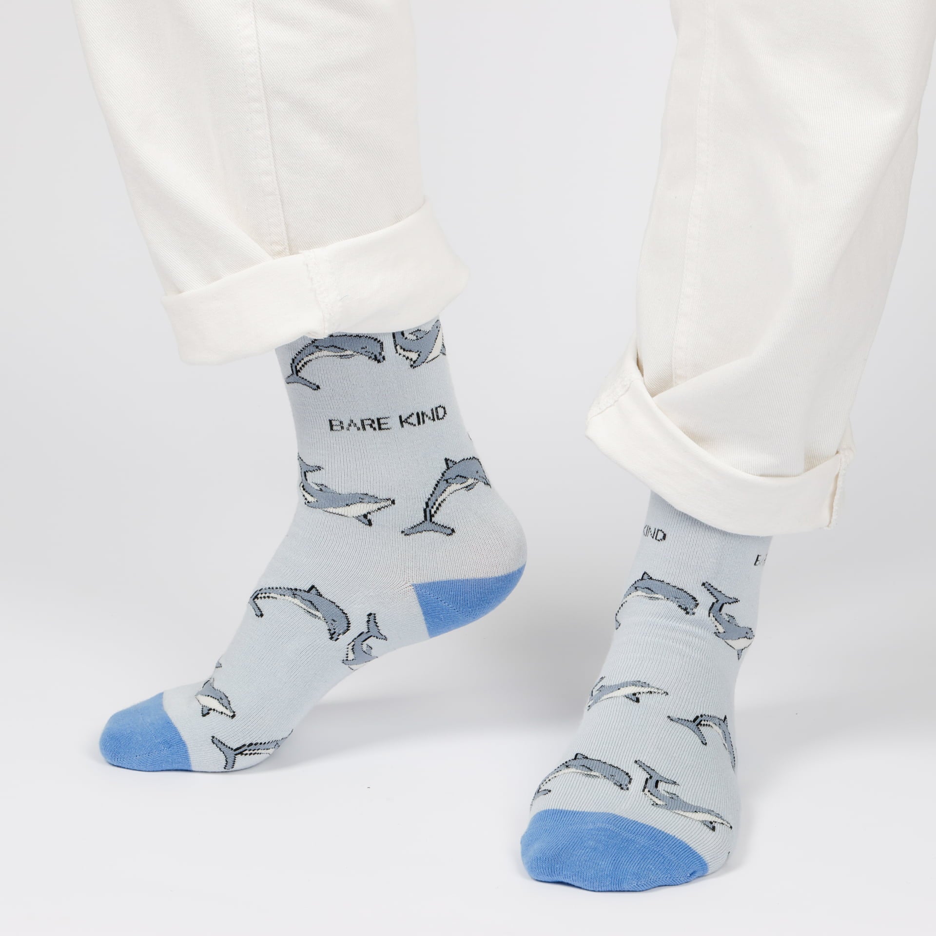 Save the Dolphin Bamboo Socks - Sav's Store