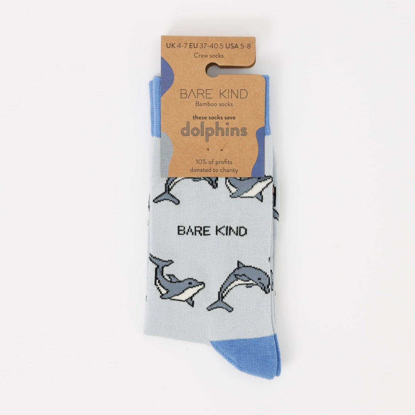 Save the Dolphin Bamboo Socks - Sav's Store