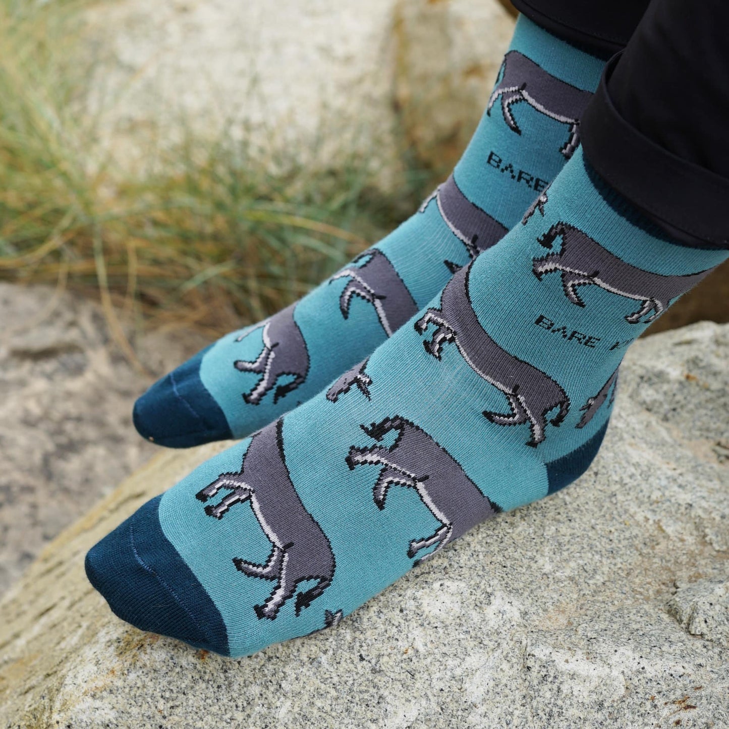 Save the Donkeys Bamboo Socks - Sav's Store