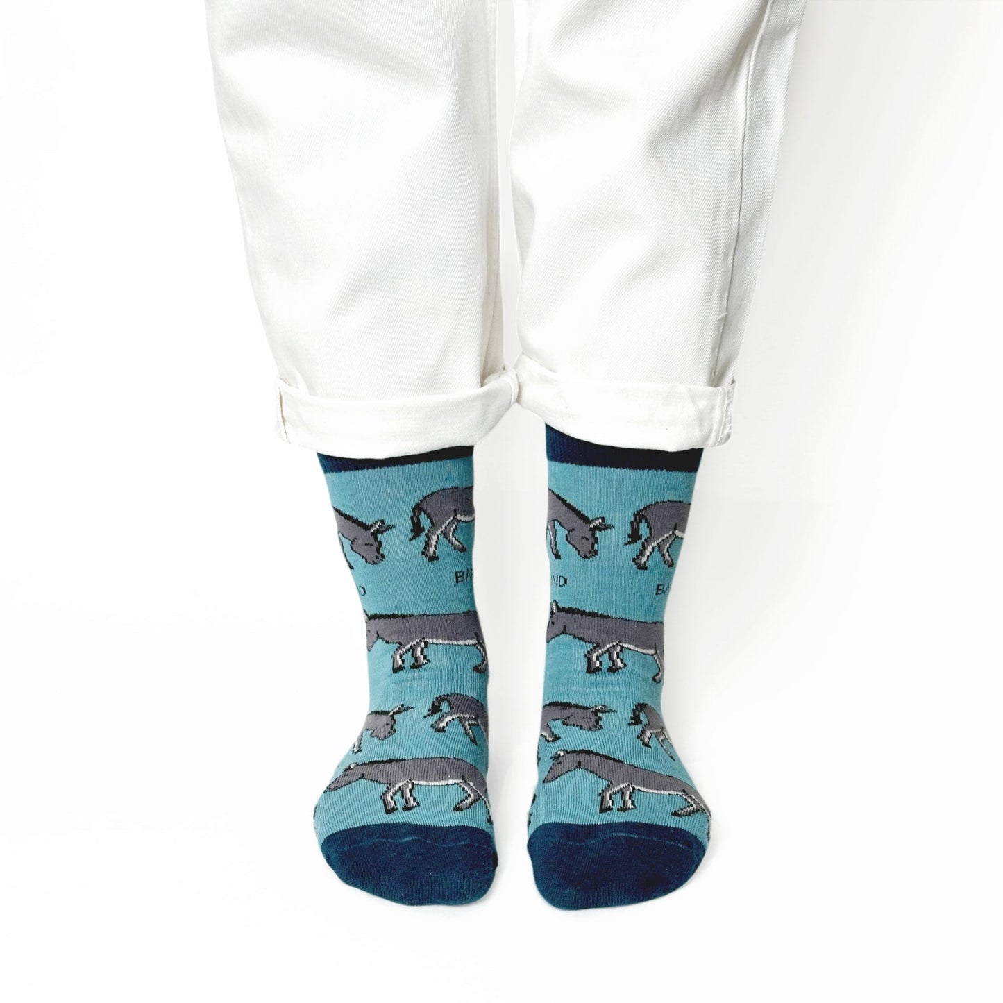 Save the Donkeys Bamboo Socks - Sav's Store
