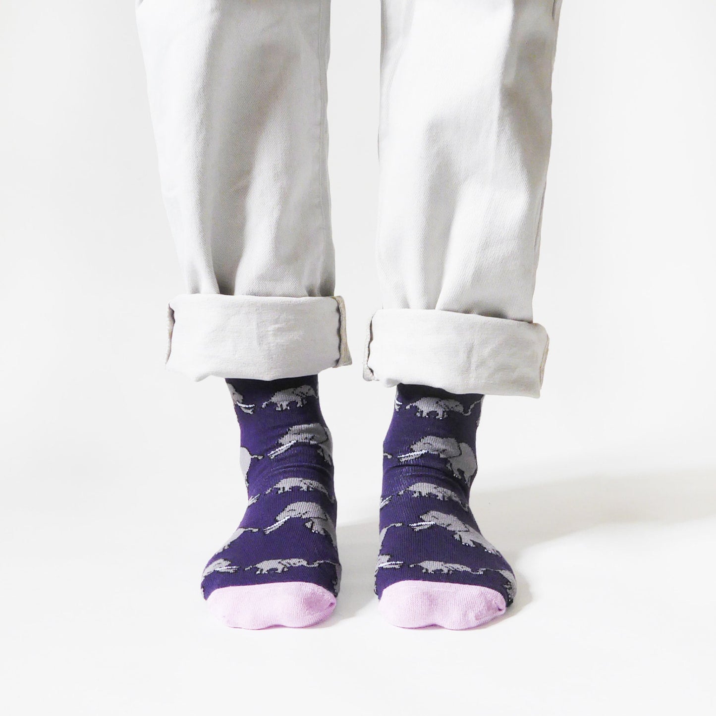 Save the Elephants Bamboo Socks - Sav's Store