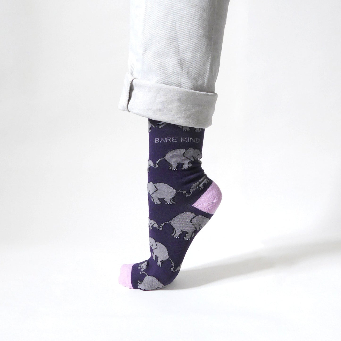 Save the Elephants Bamboo Socks - Sav's Store