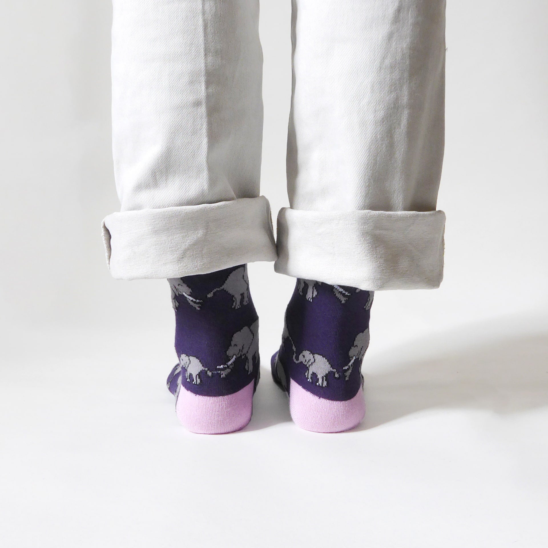 Save the Elephants Bamboo Socks - Sav's Store