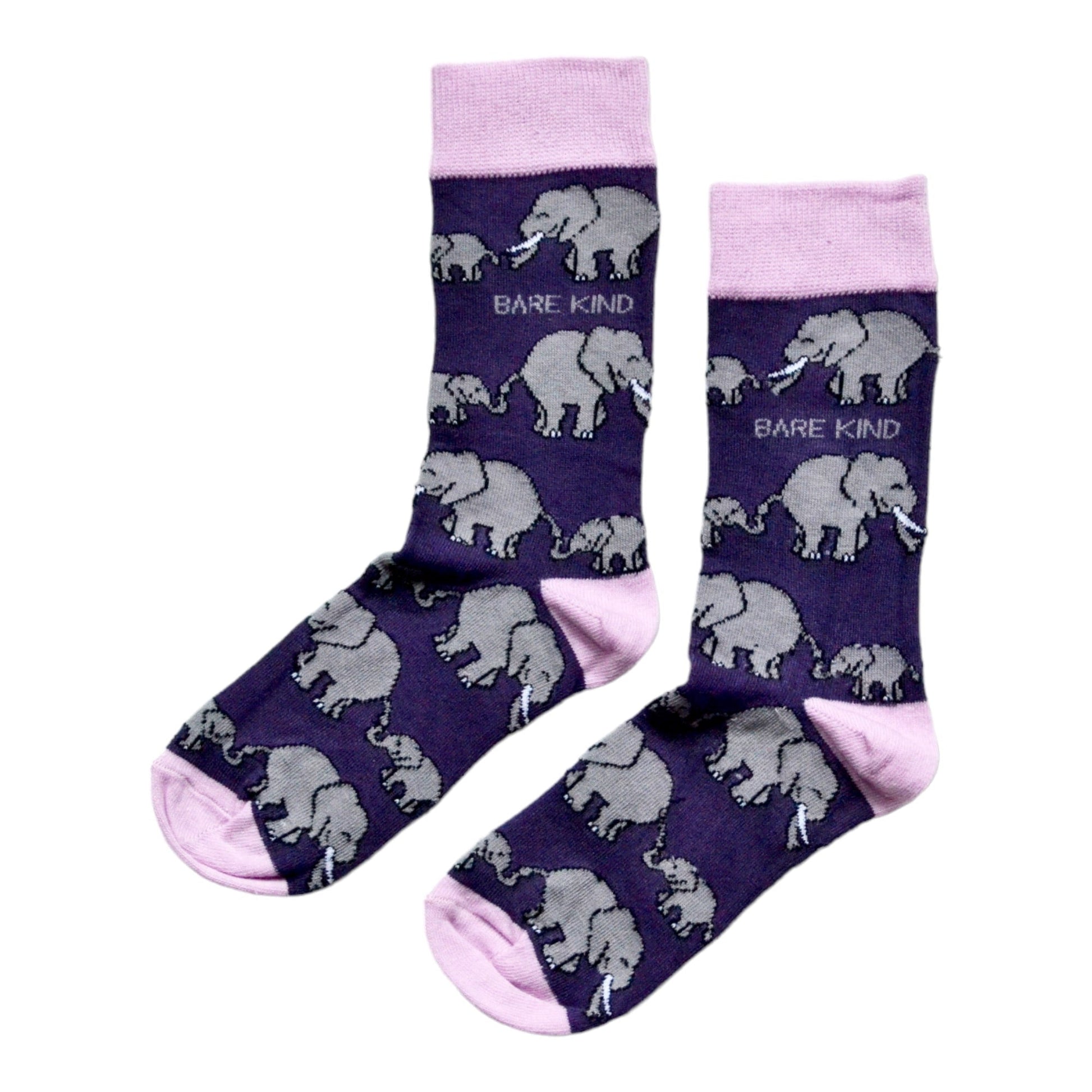 Save the Elephants Bamboo Socks - Sav's Store