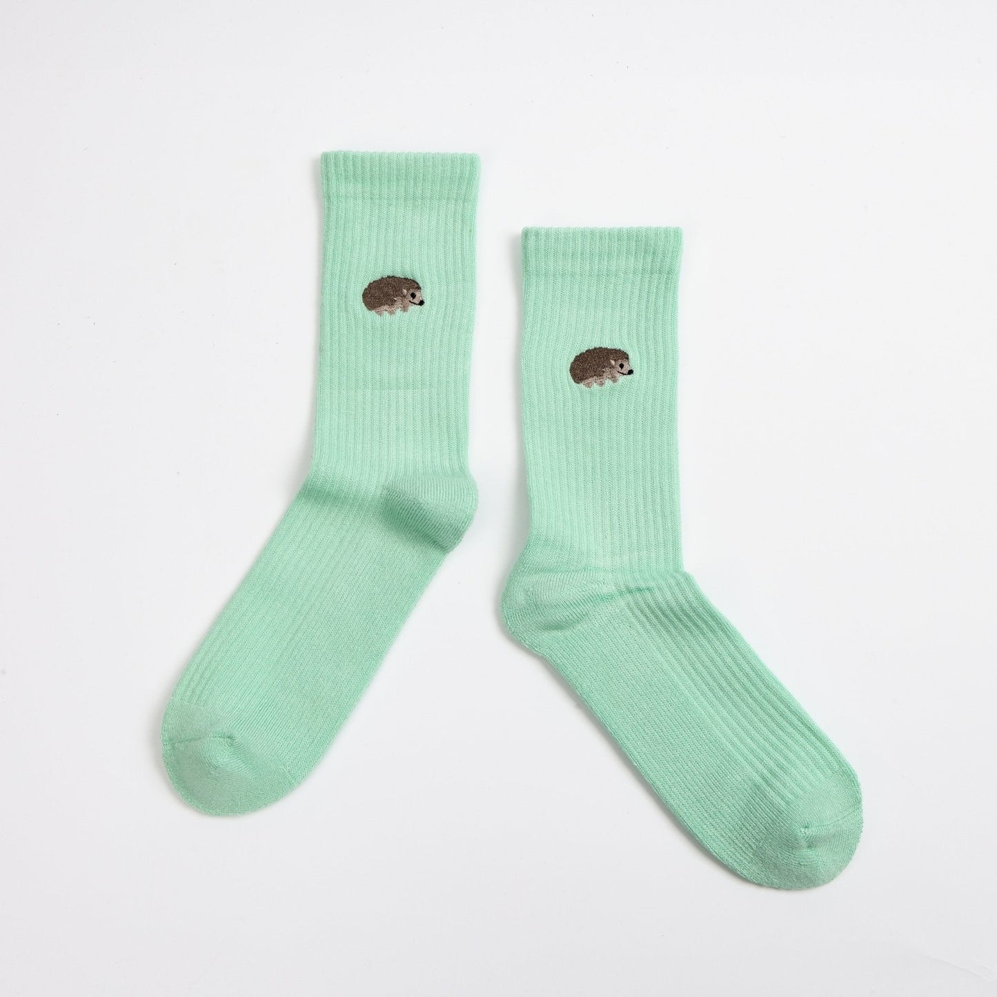 Save the Hedgehog Ribbed Bamboo Socks - Sav's Store