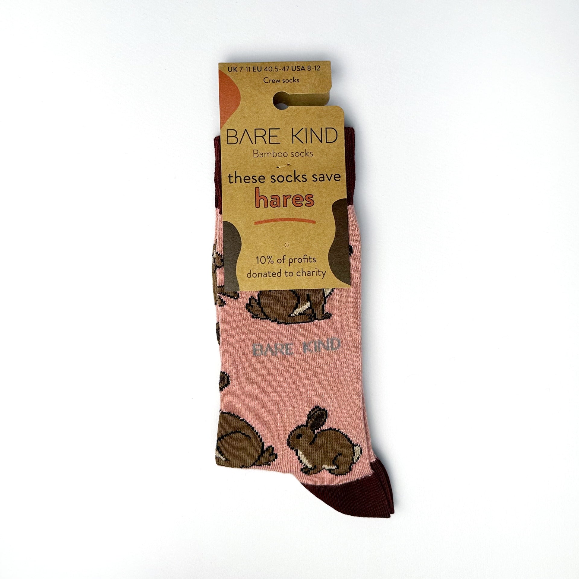 Save the Hares Bamboo Socks - Sav's Store