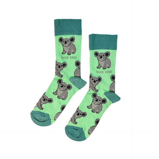 Save the Koalas Bamboo Socks - Sav's Store