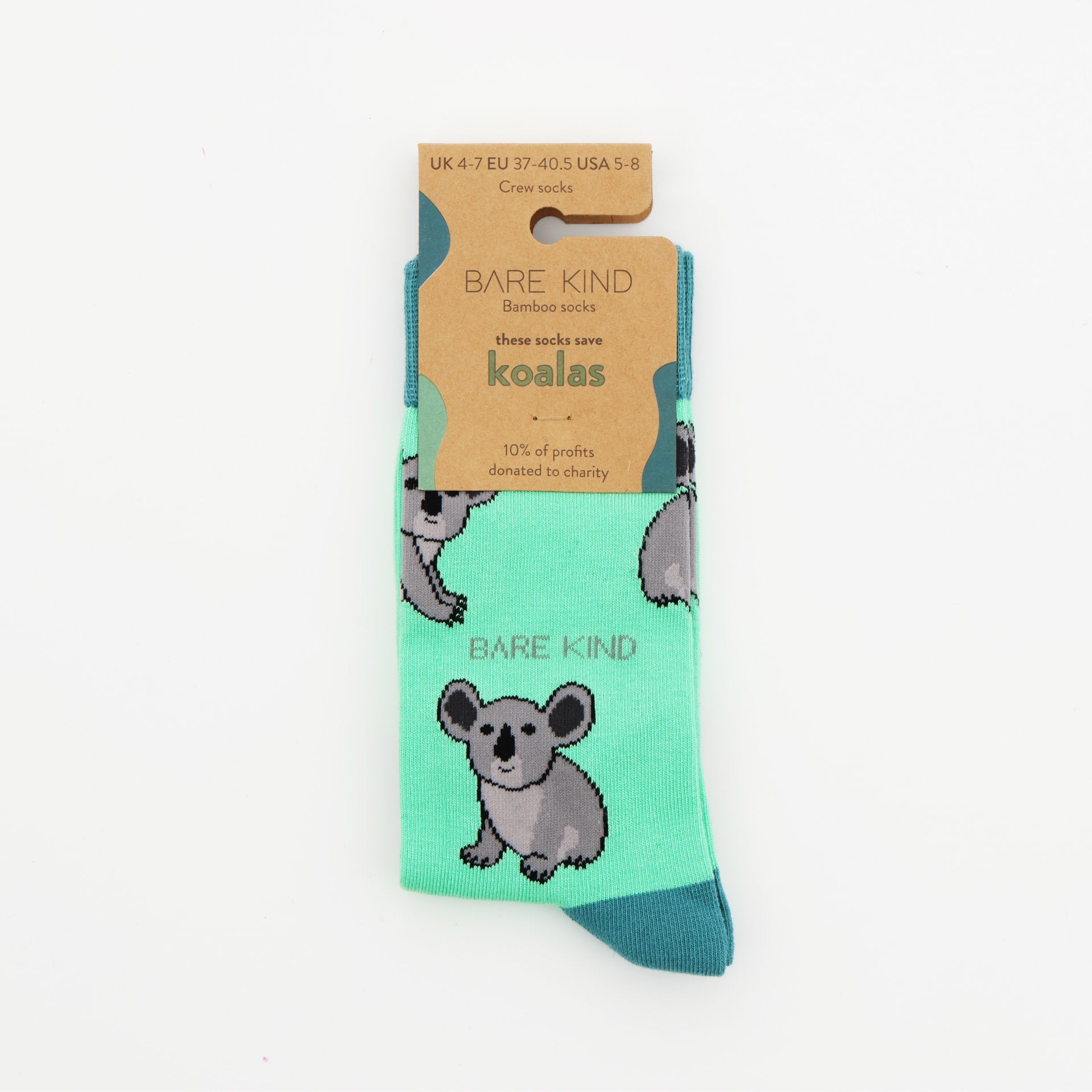 Save the Koalas Bamboo Socks - Sav's Store