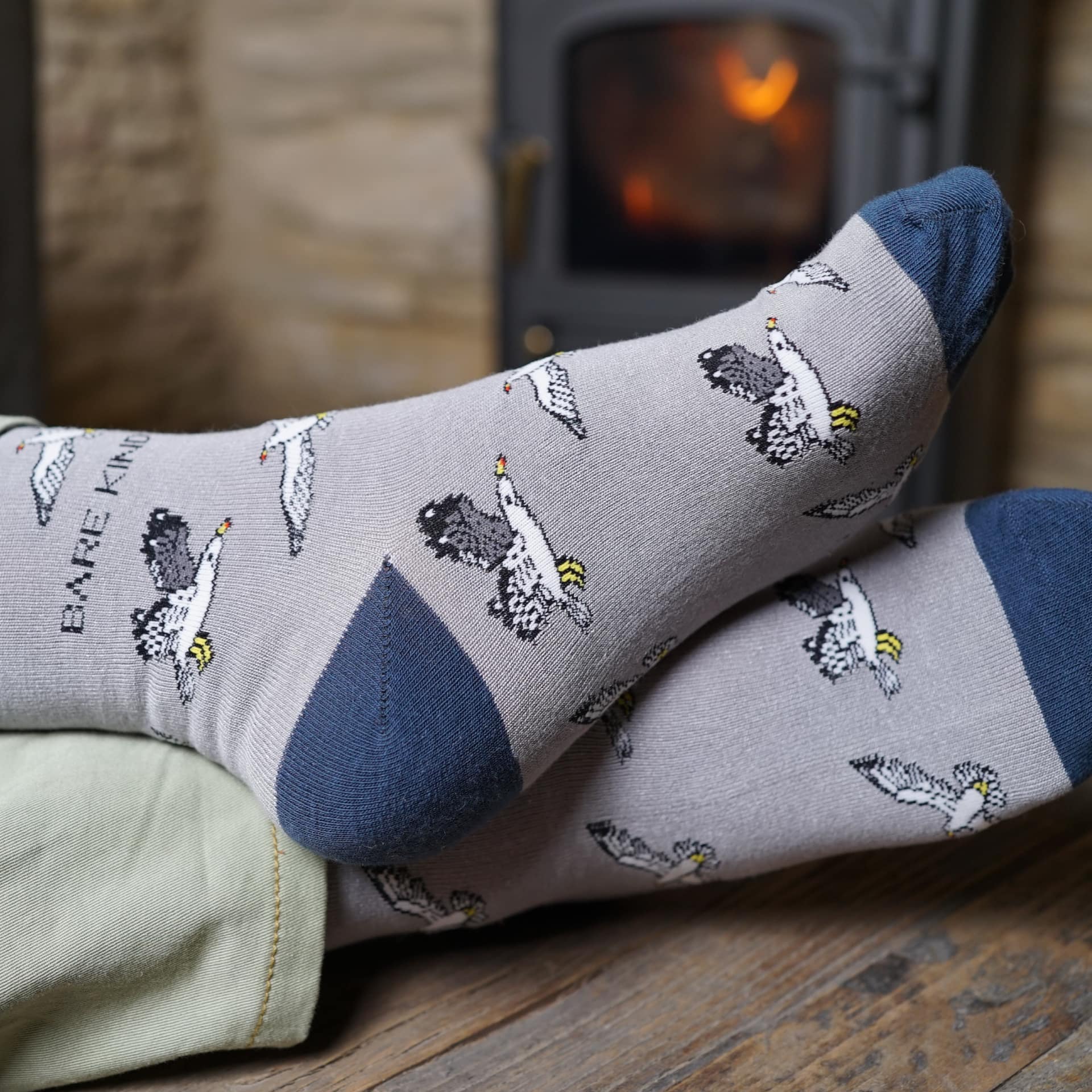 Save the Seagull Bamboo Socks - Sav's Store