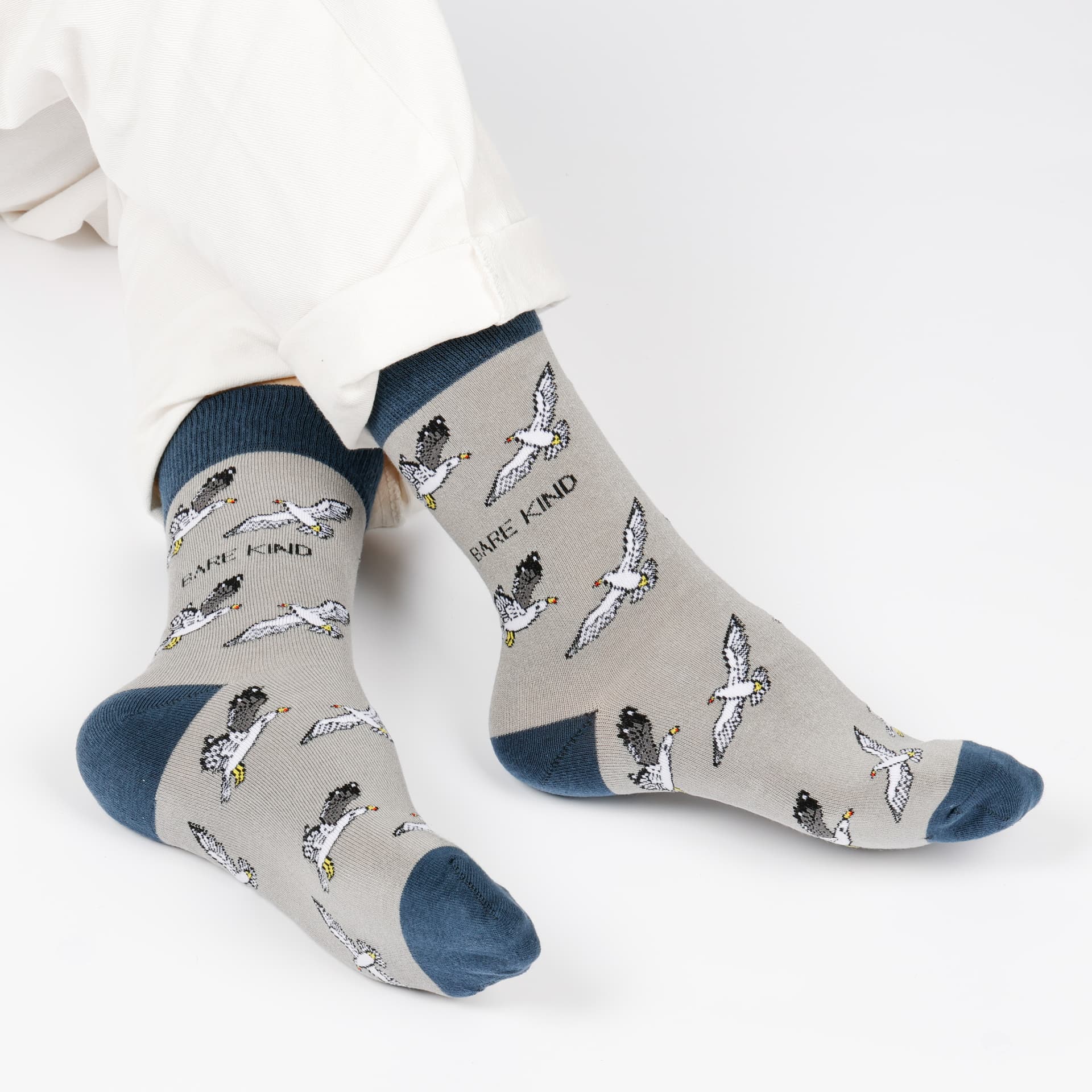 Save the Seagull Bamboo Socks - Sav's Store