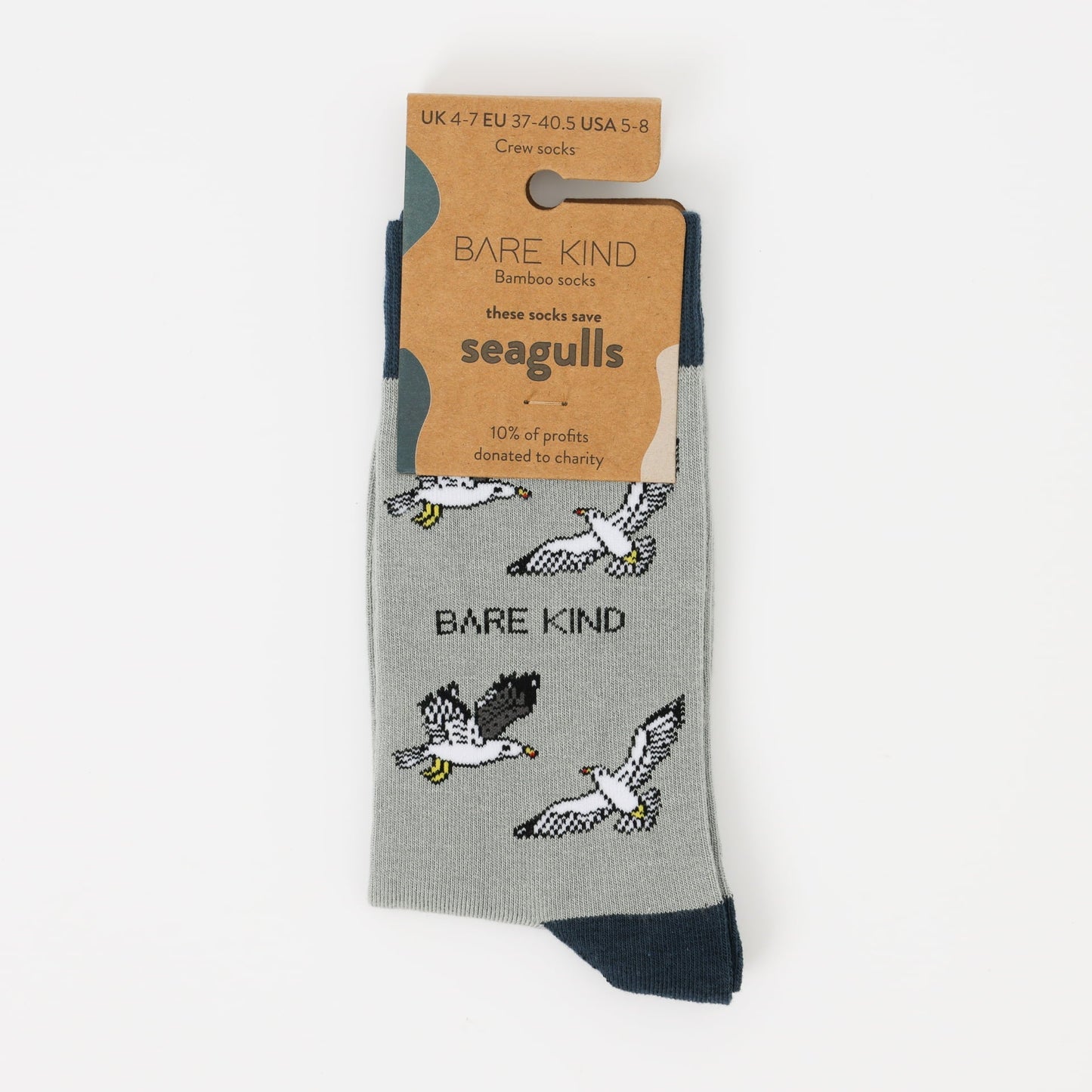 Save the Seagull Bamboo Socks - Sav's Store